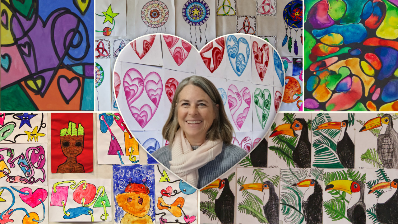 C-J School K-8 art