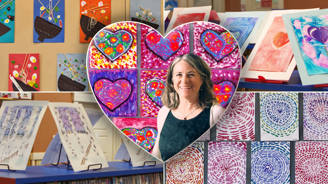 C-J School K-8 art